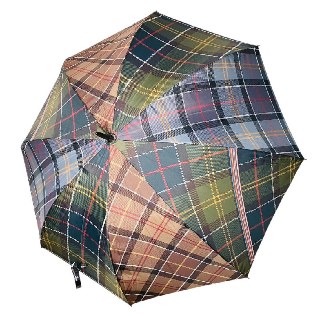 【新品】Paul Smith×Barbour チェック柄 雨傘 ポールスミス