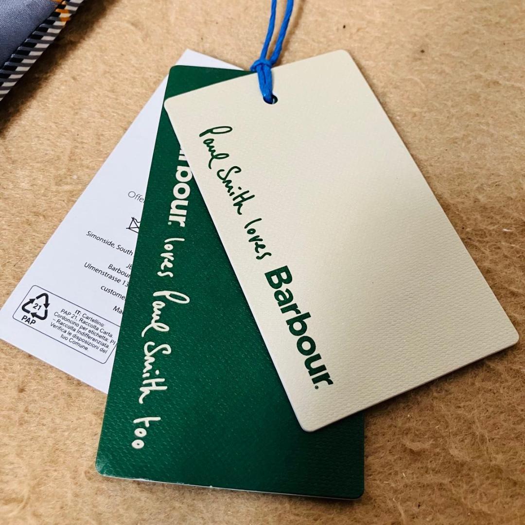 【新品】Paul Smith×Barbour チェック柄 雨傘 ポールスミス