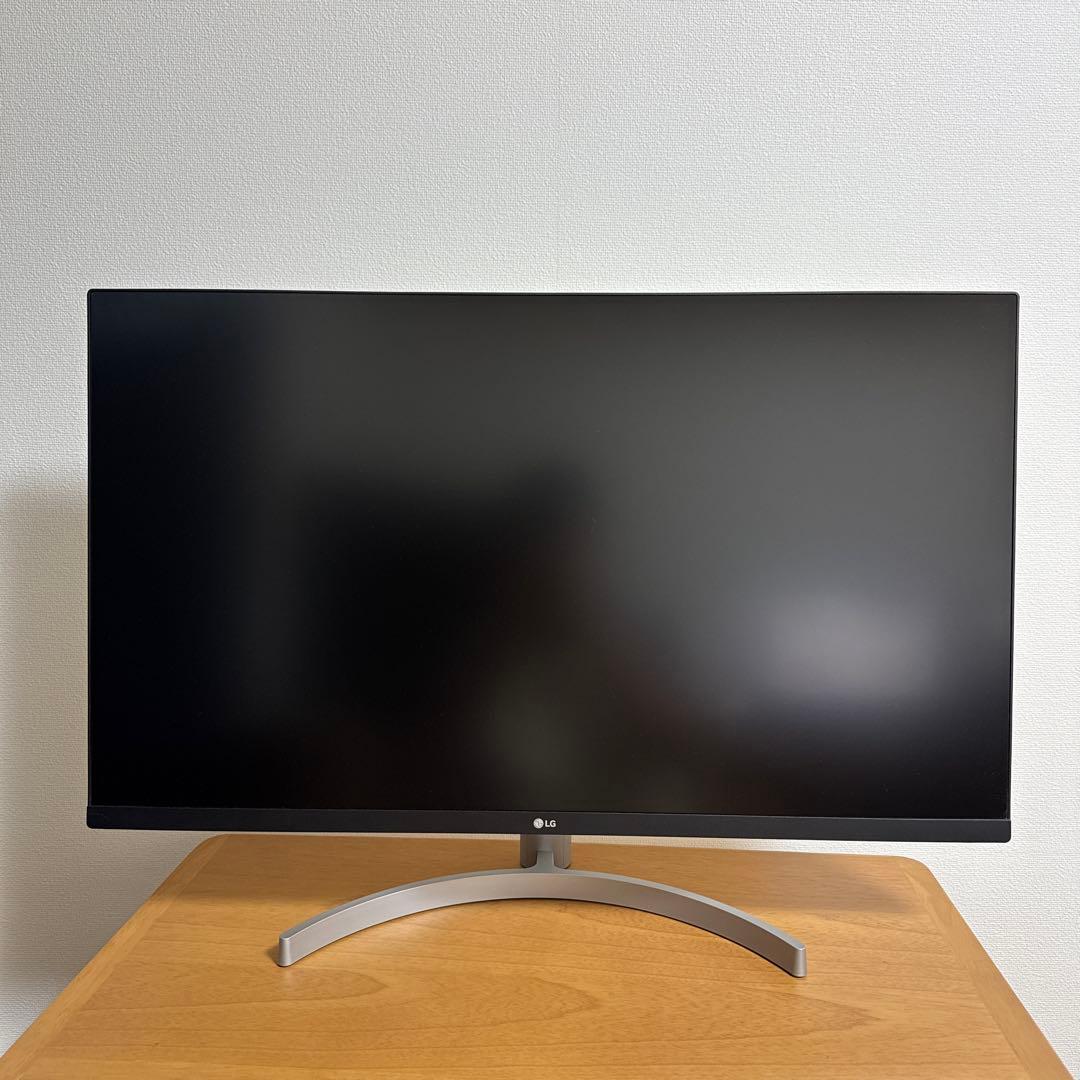 LGモニター31.5インチ【32UN500-W】4K/VA/HDMI/DP