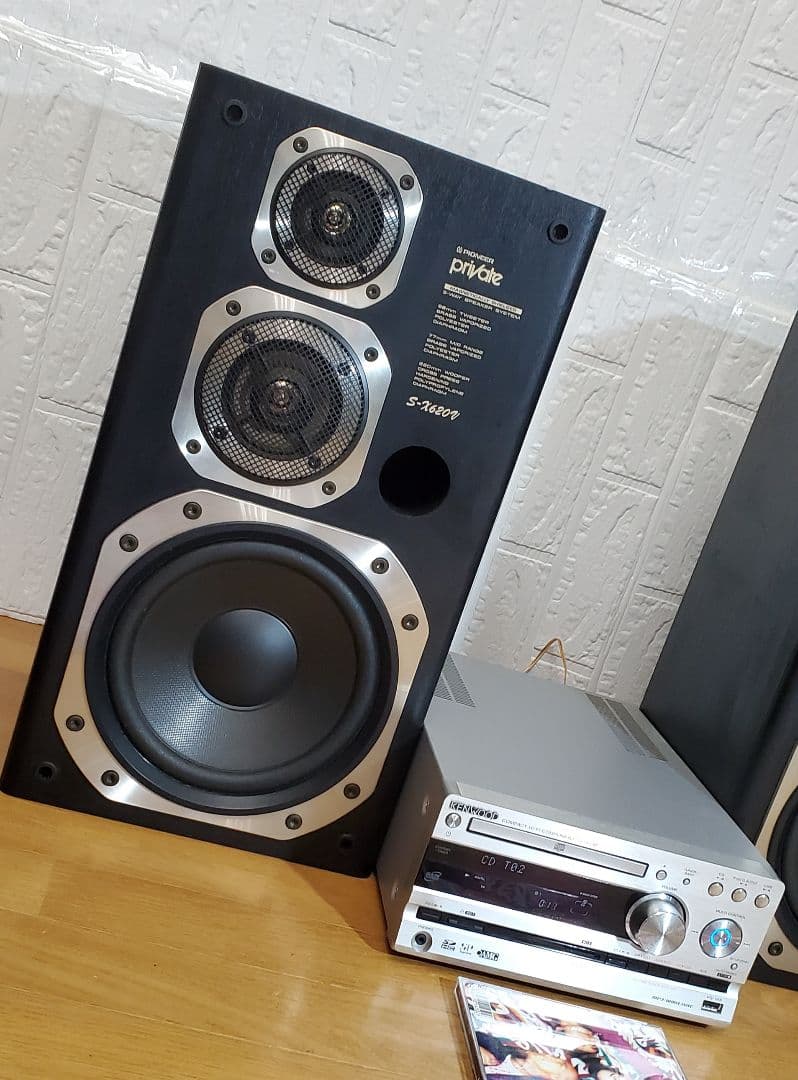 Pioneer 　3WAY　スピーカー　 S-X620V 　迫力重低音　レトロ