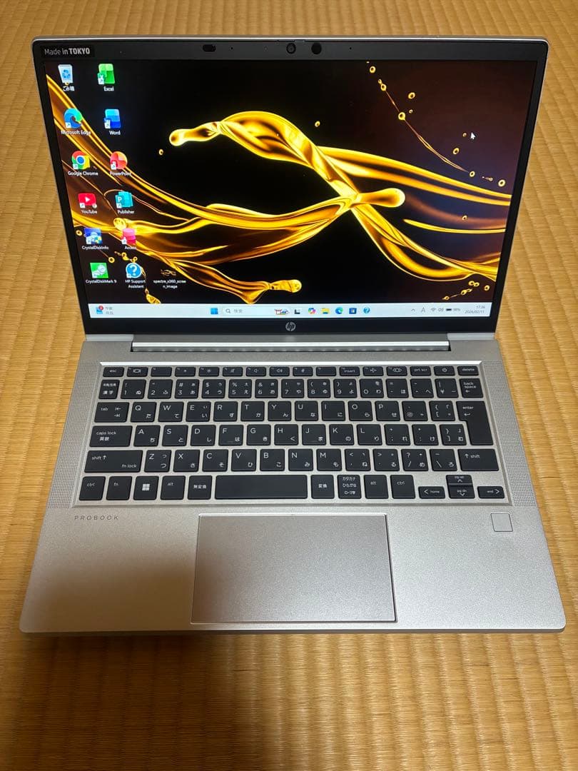 hp probook 635 aero g8 美品Ryzen7 メモリ16gb