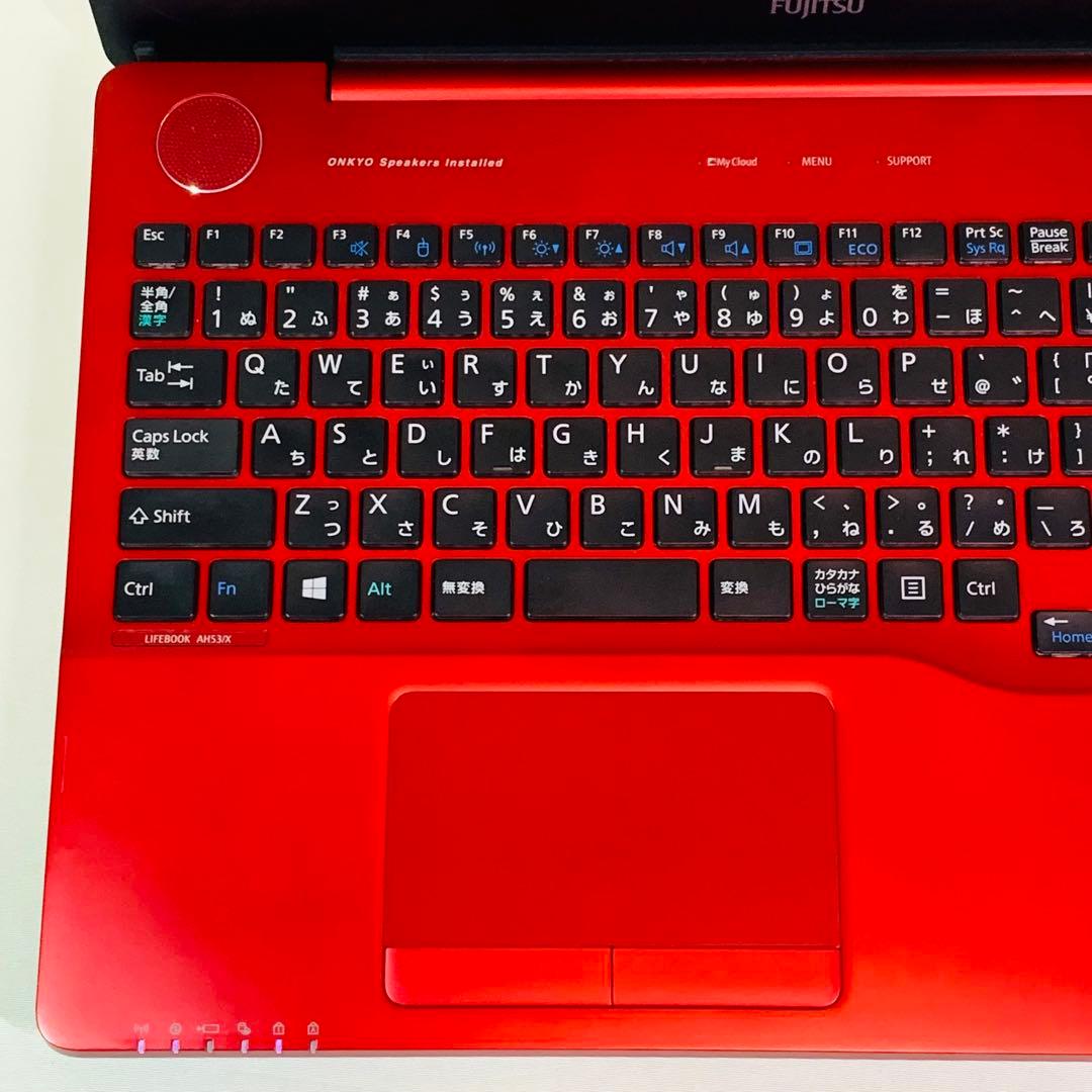 Core i7✨SSD1TB✨16GB✨Windows 11✨赤✨ノートパソコン