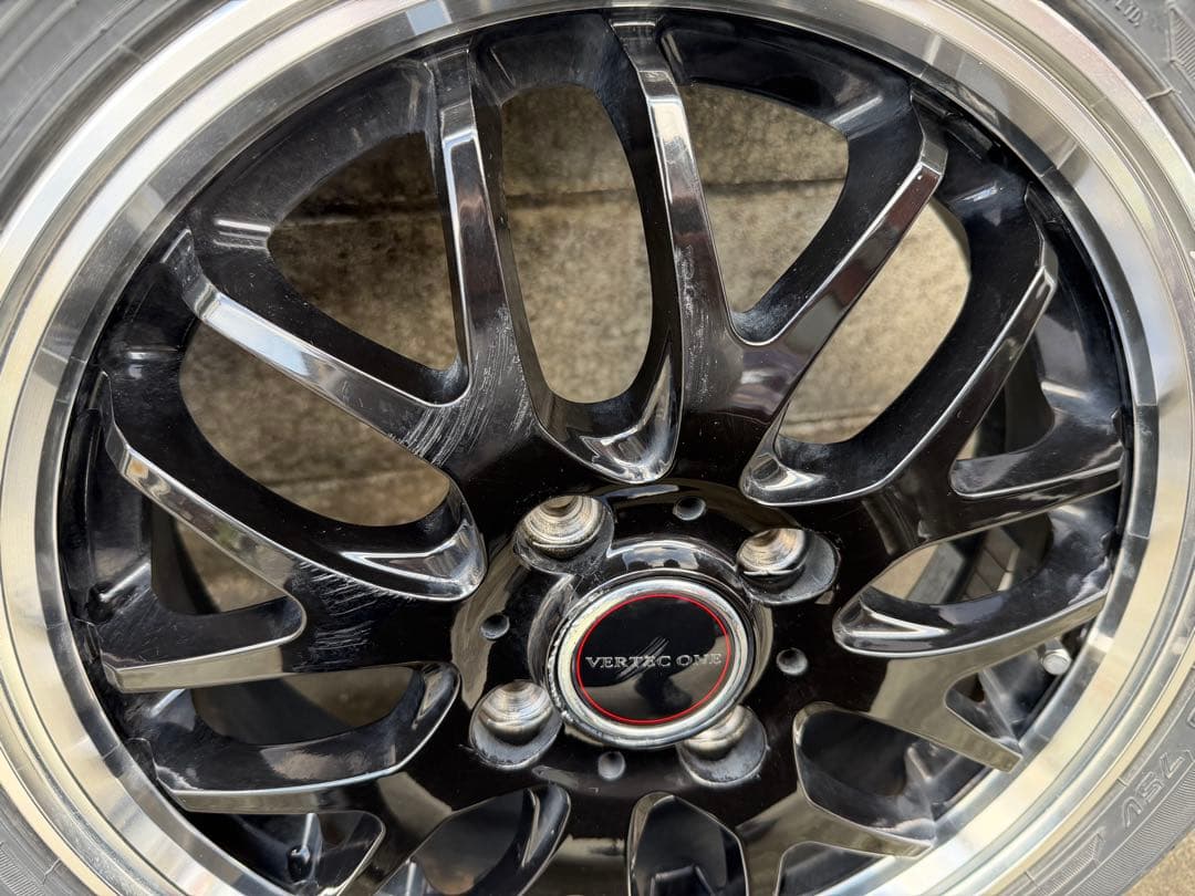 ゴン太165/55R15 タイヤホイルセット VERTEC ONE