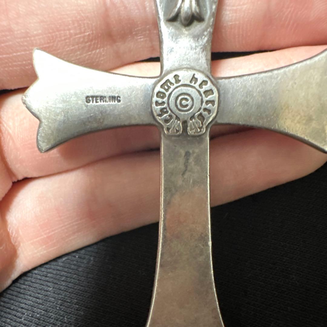 クロムハーツ CHROME HEARTS ペンダントトップ　ラージクロス