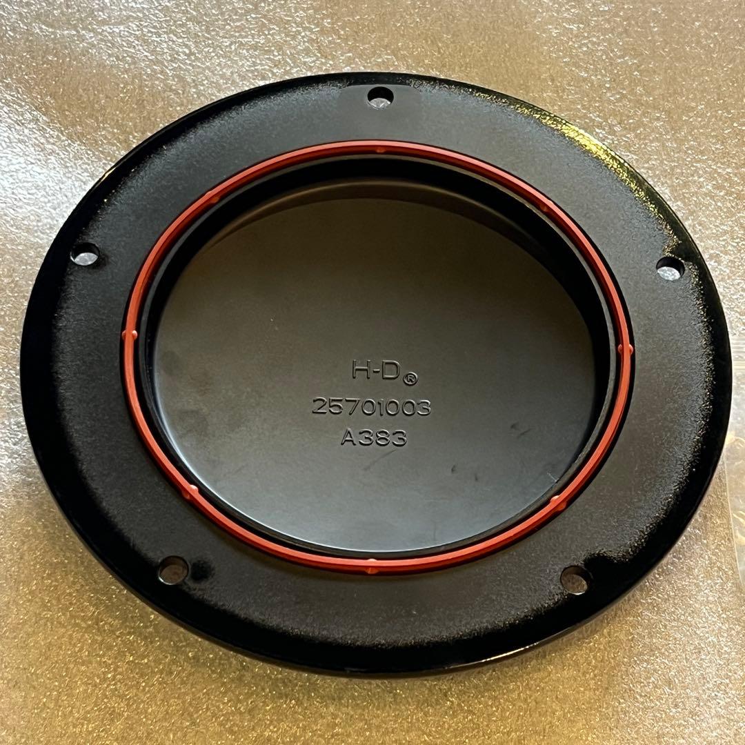 ハーレー　ダービーカバー　カフナ　ブラック　ツーリング用