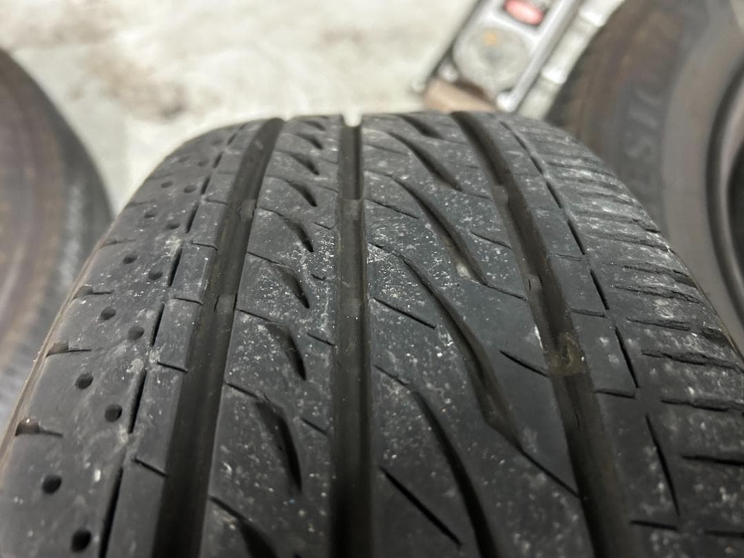 ルノー　カングー　純正15インチ　鉄ホイール+レグノタイヤ　4本セット