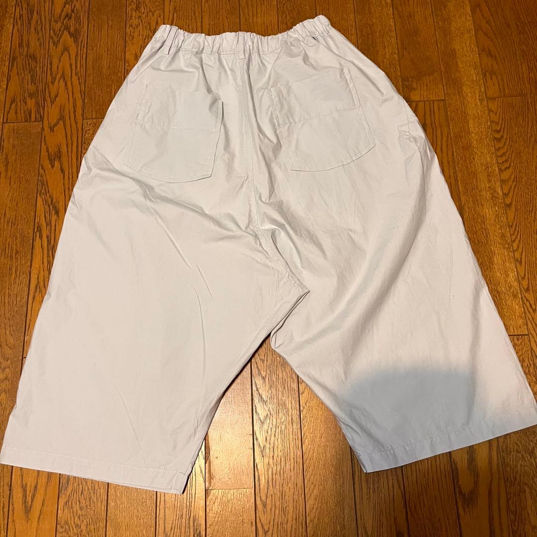 ワイズフォーリビング　　ペンギンパンツ　ワイドパンツ　アイスグレー