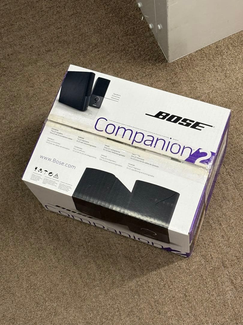【新品未使用】BOSE スピーカー Companion2 series Ⅲ 純正