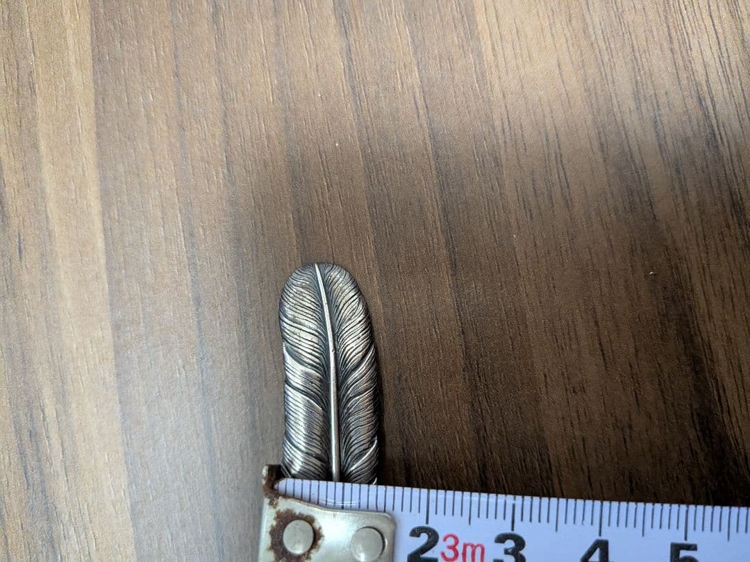 K.Smith シルバー 羽根ネックレス