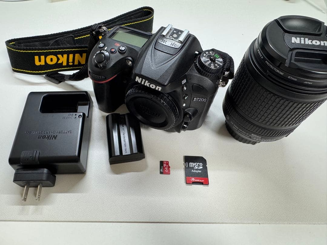 NikonD7200 バッテリー美品 即使用可能品