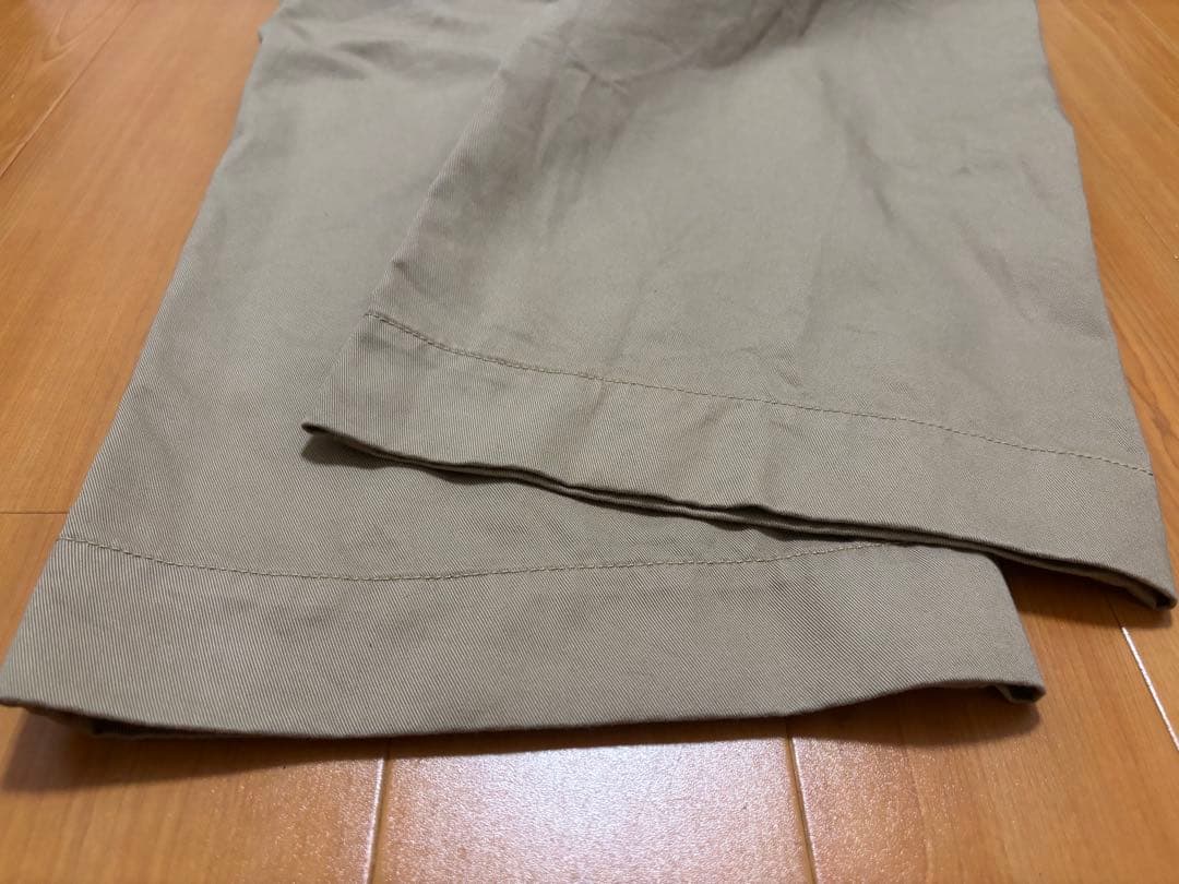 SeaRoomLynn ハイウエストLOOSEチノトラウザー