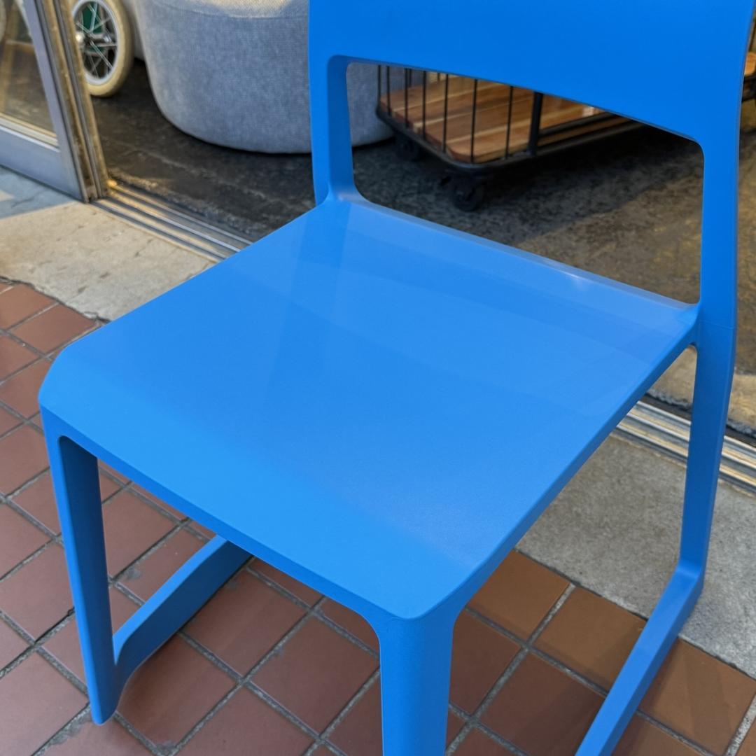 vitra ヴィトラ ティプトン スタッキングチェア デザイナーズチェア ブルー