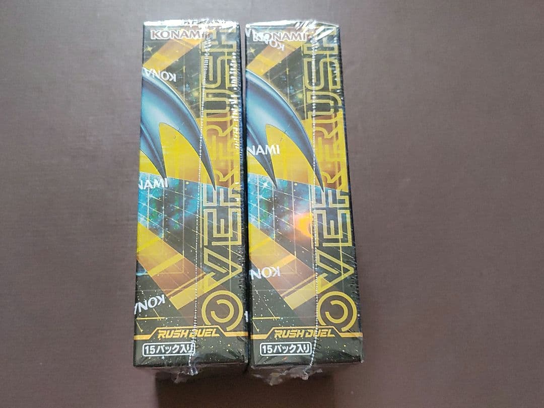 【遊戯王RD】オーバーラッシュパック　未開封シュリンク付き　③BOX