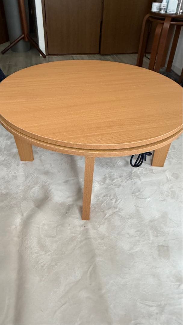 こたつ テーブル 70cm円形