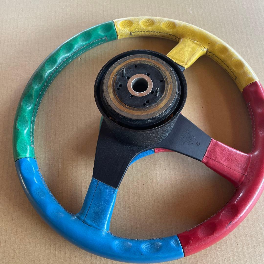 momo モモベネトンF1 TEAMステアリングハンドル