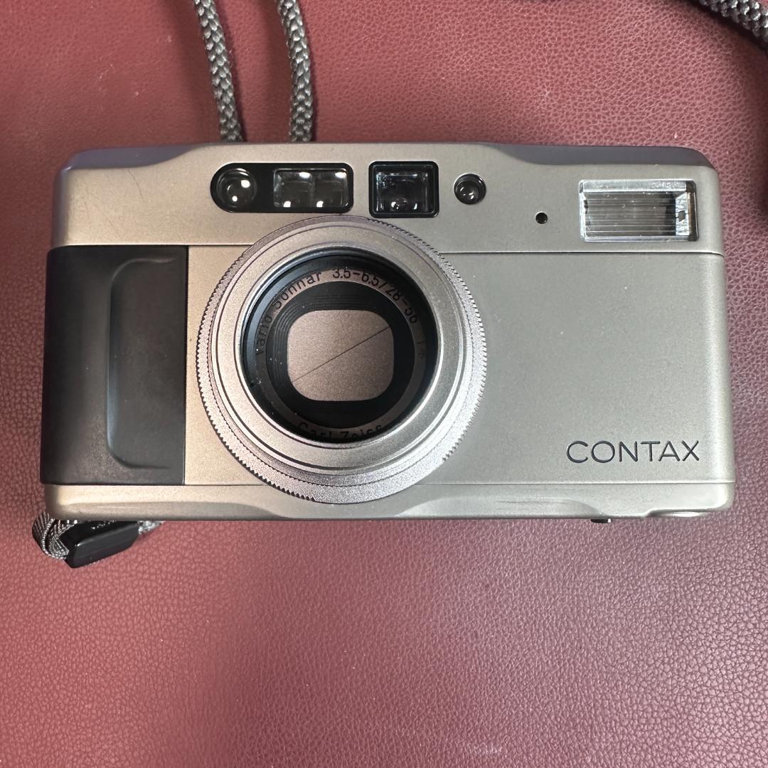 【美品】CONTAX コンタックス TVSⅡ TVS2 コンパクトフィルムカメラ