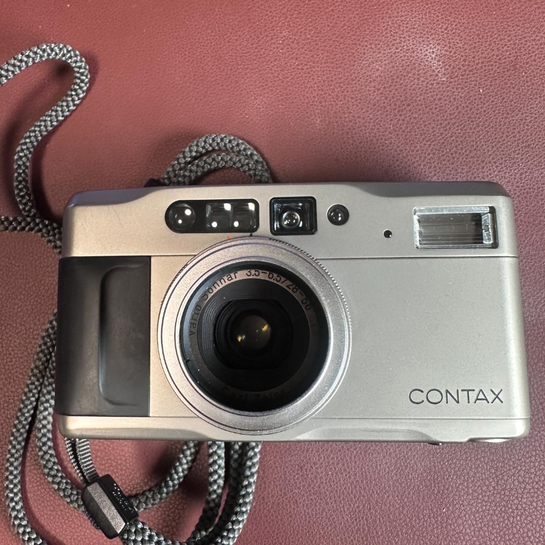 【美品】CONTAX コンタックス TVSⅡ TVS2 コンパクトフィルムカメラ