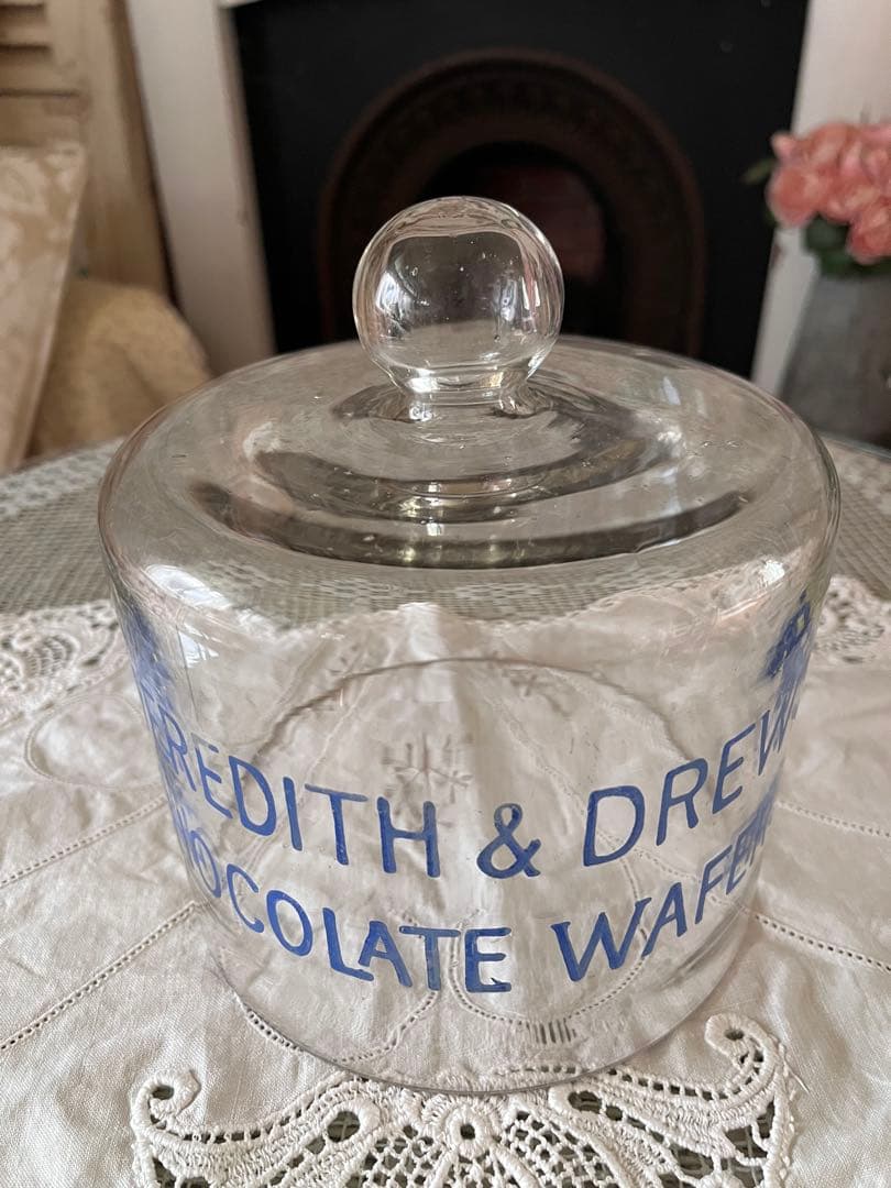 イギリスアンティーク チョコレートワッフルドーム