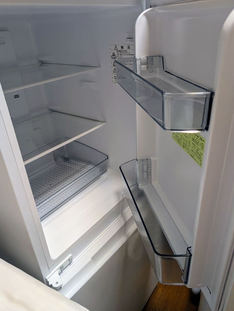 SHARP SJ-D15J 冷蔵庫 ホワイト　一人暮らし