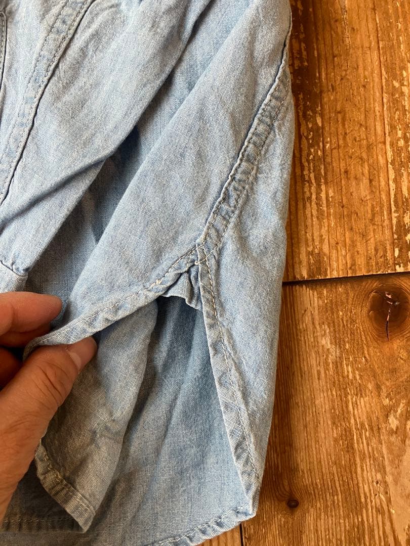 MountainResearch 長袖シャンブレーシャツ M マウンテンリサーチ