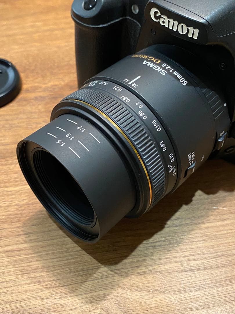 SIGMA 50mm F2.8 DG MACRO 単焦点　動作品　キャノンEF