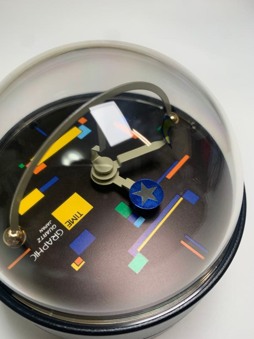 80年台、90年台？ポストモダン、置時計　ツインバード