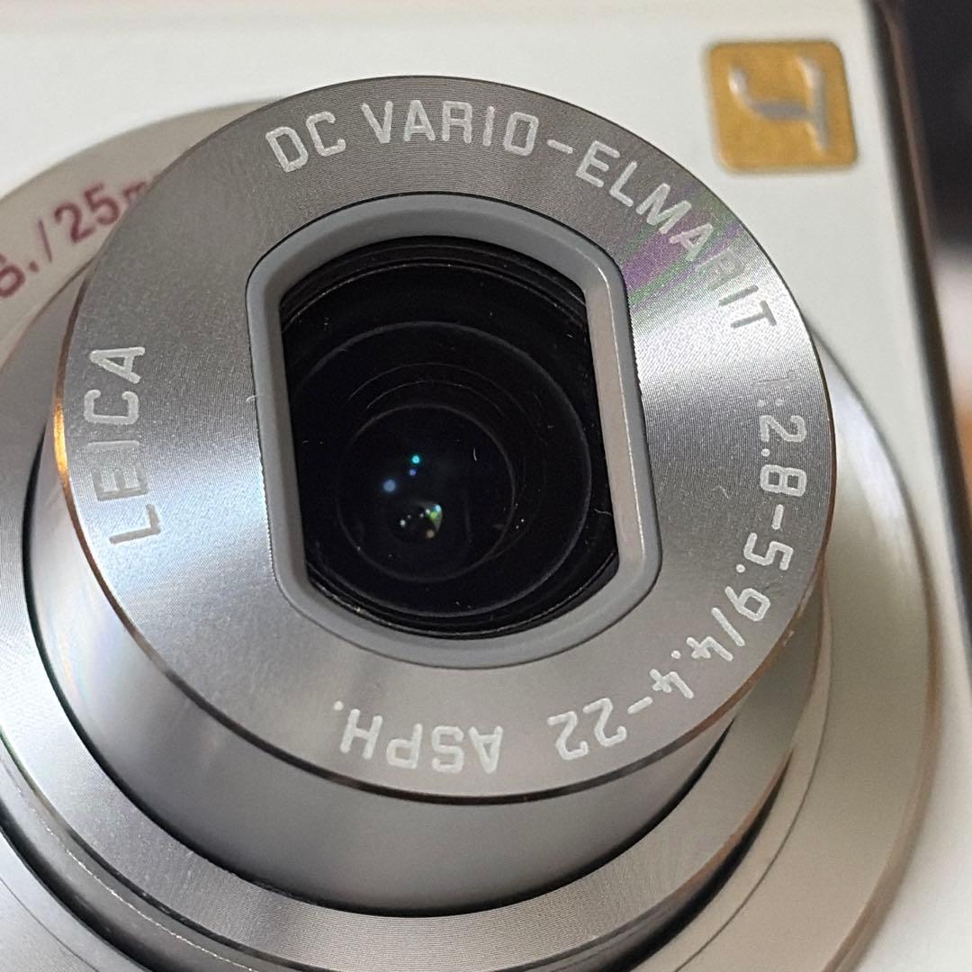 動作確認済Panasonic パナソニック DMC-FX37 デジカメ ホワイト