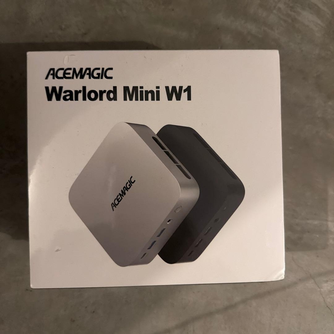 ACEMAGIC Warlord Mini W1 ミニPC RAM32GB