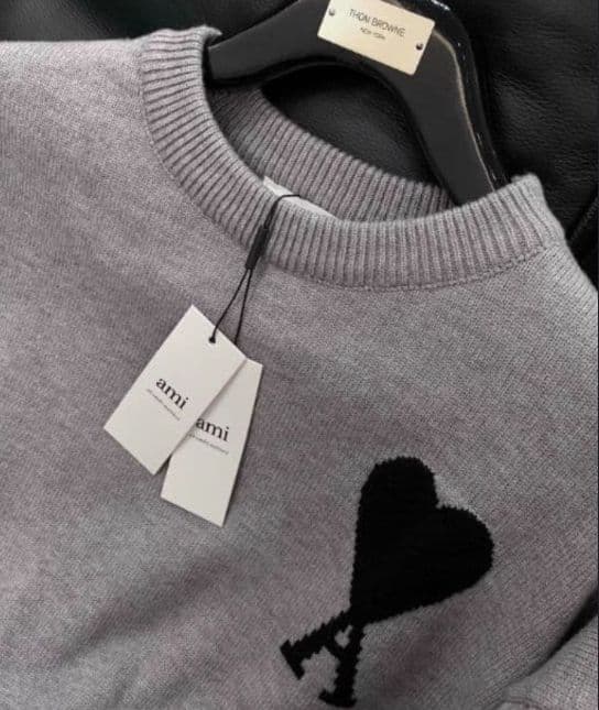 新品 アミパリス Amiparis ニットセーター M サイズ 男女兼用