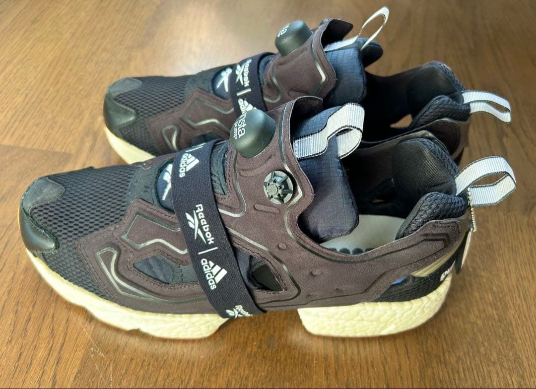 リーボック　アディダス　インスタポンプフューリーブースト 28cm ブラック