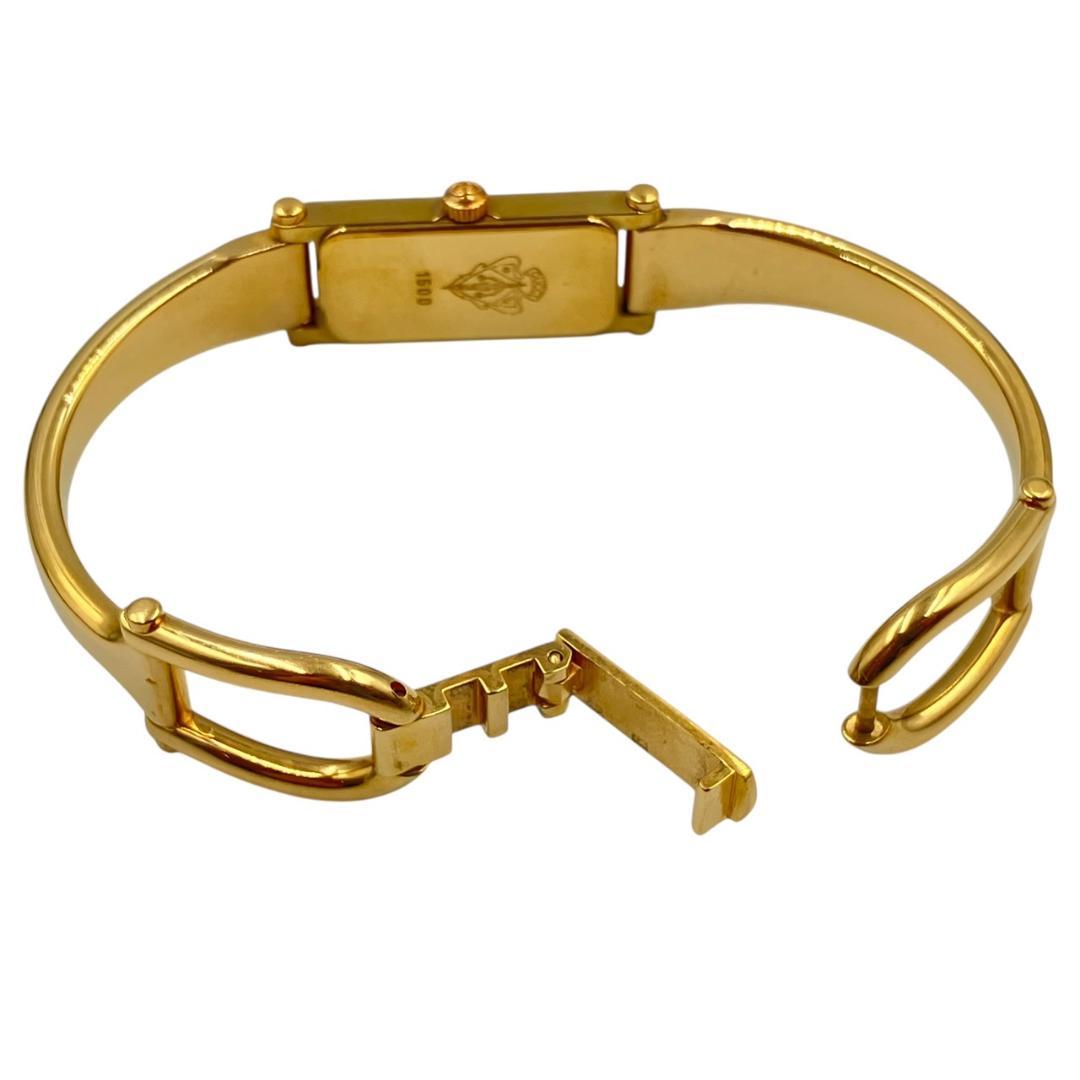 GUCCI グッチ 腕時計「1500L」腕時計 クォーツ シェル文字盤