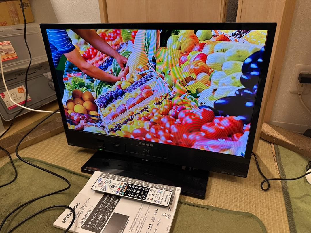三菱 29型 テレビ Blu-ray&HDD内蔵 LCD-V29BHR4 超美品