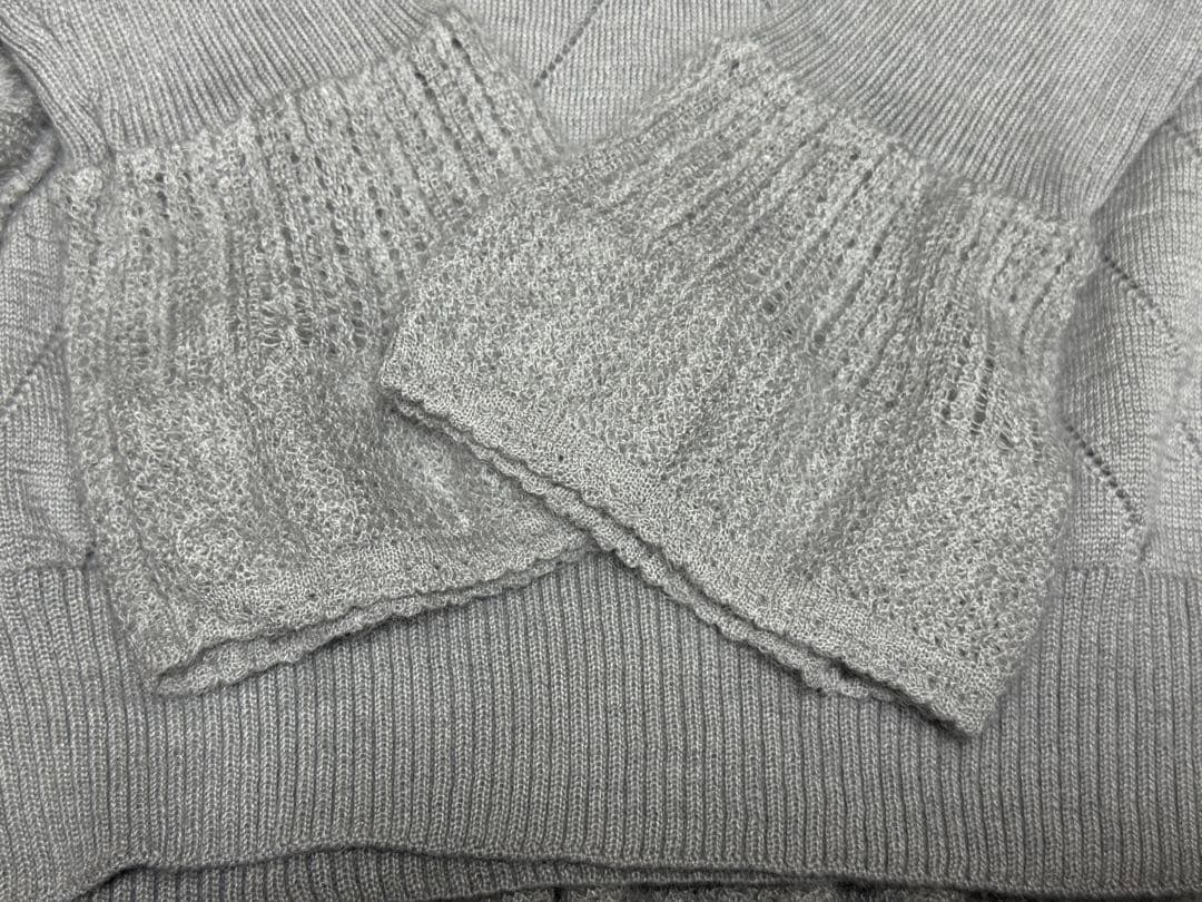 TO BE CHIC トゥービーシック　ニット　グレー