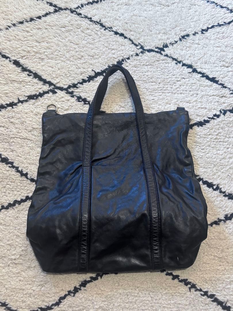 Jas MB ジャスエムビー　レザー　トートバッグ　ショルダーバッグ