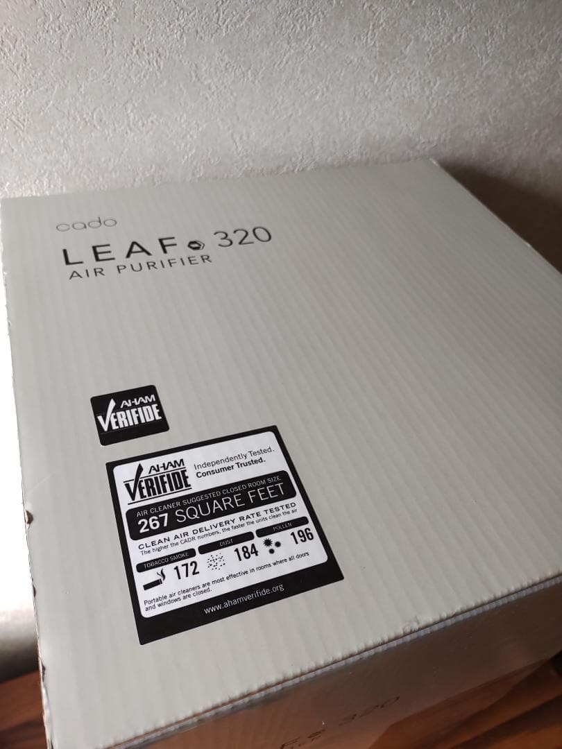cado LEAF 320i 空気清浄機 ブラック