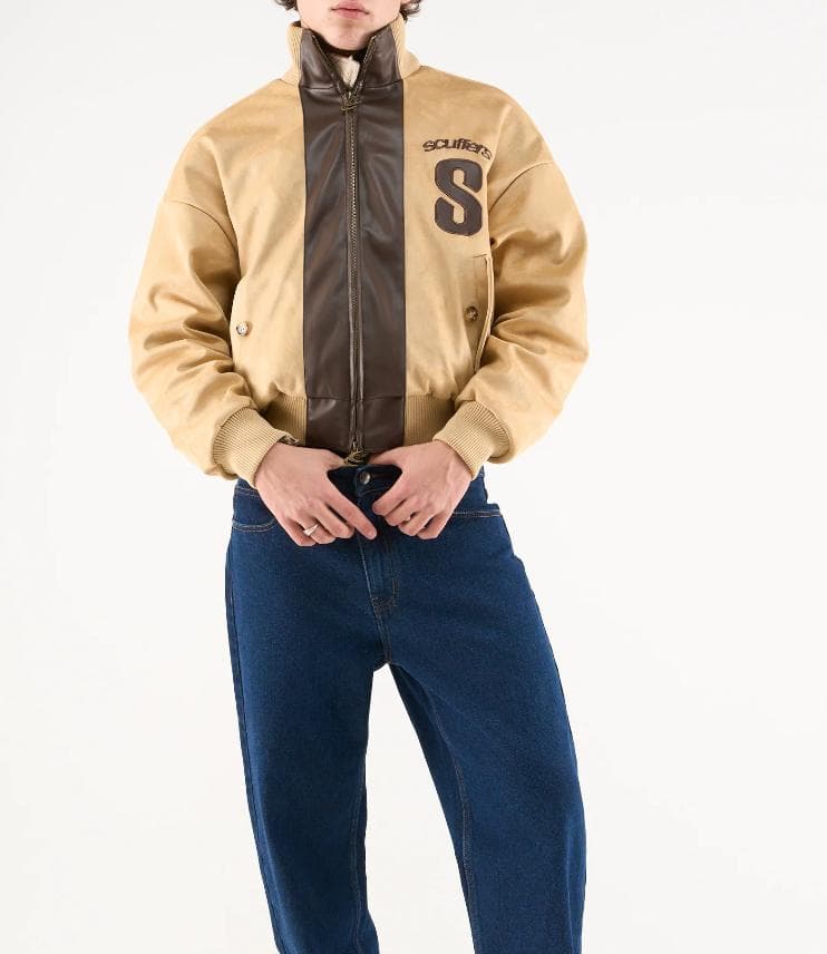 新品 scuffers スカッファー スエード風　ジャケット Sサイズ