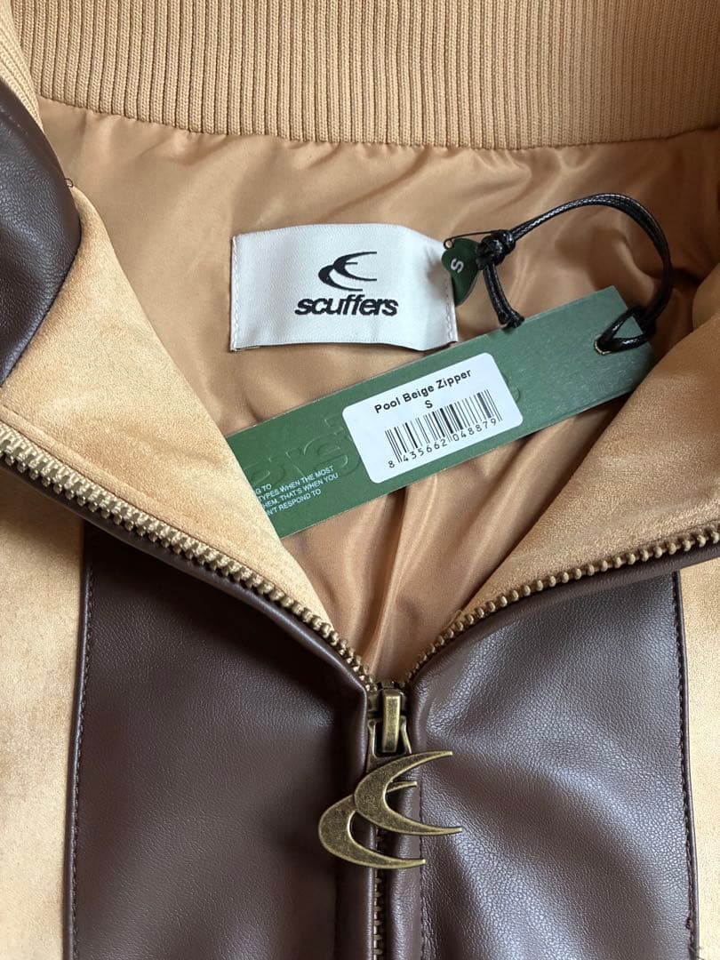 新品 scuffers スカッファー スエード風　ジャケット Sサイズ