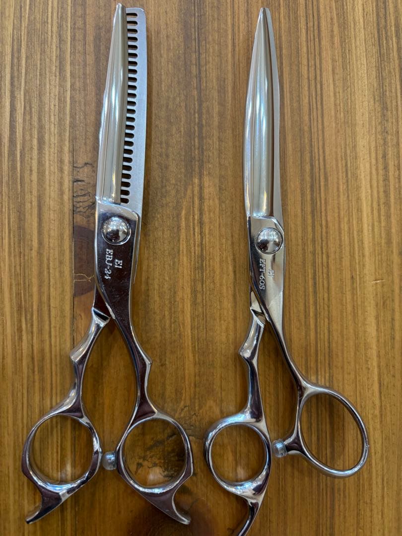 最終値下げ⭐︎エアロシザース　シザー＆セニングセット