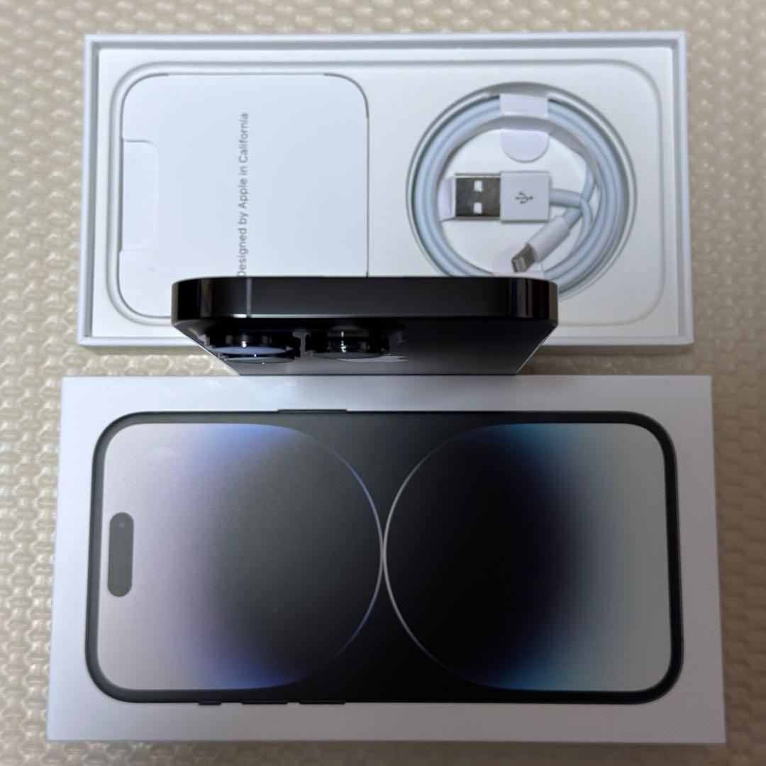 未使用に近い容量100% iPhone14Pro 128GB SIMフリー 本体