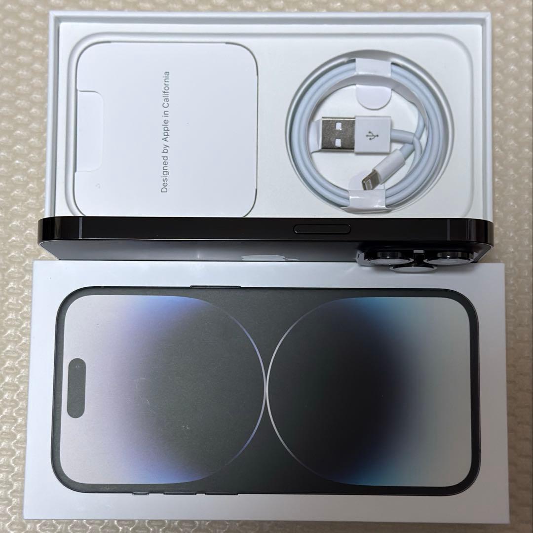 未使用に近い容量100% iPhone14Pro 128GB SIMフリー 本体