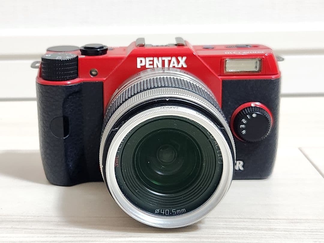 PENTAX Q10 レッド ズームレンズ付