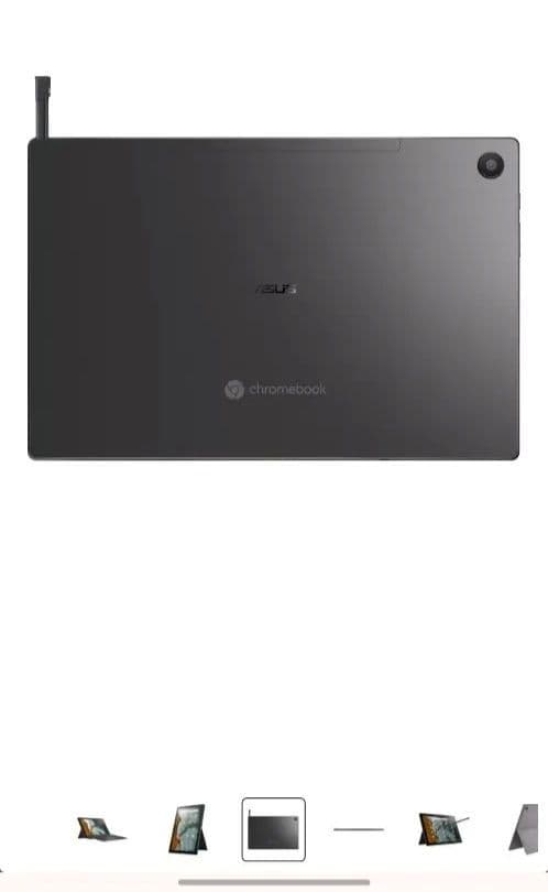 ASUS Chromebook 本体 (キーボード操作のみ可能)