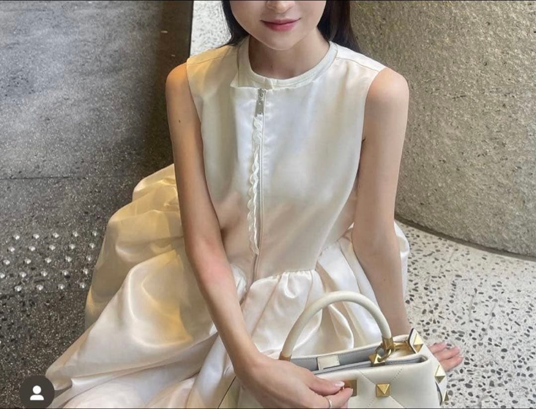 Bibiy. BIANCA DRESS アイボリー