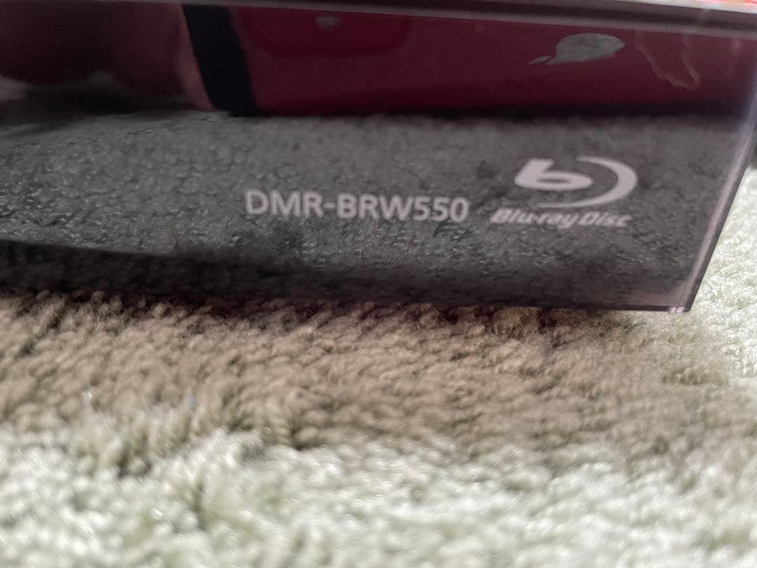 【美品】Panasonic　ブルーレイレコーダー　DIGA　DMR-BRW550