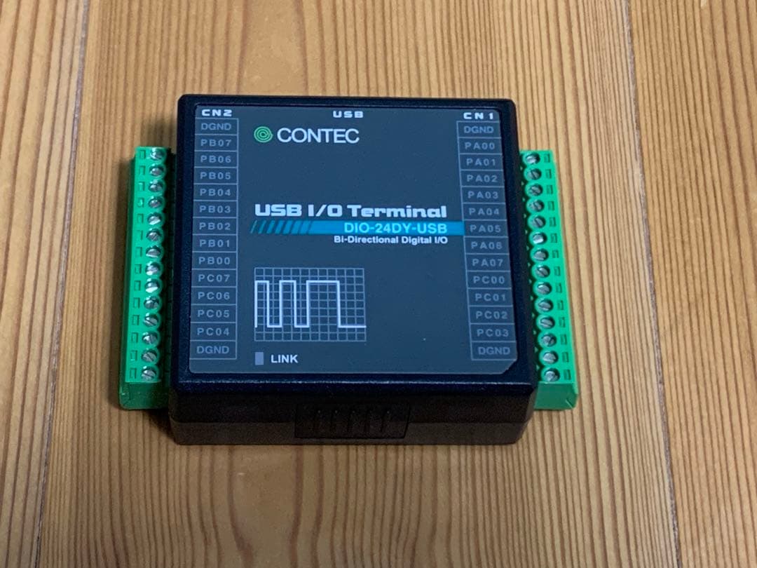CONTEC DIO-24DY-USB 非絶縁型双方向デジタル入出力ターミナル