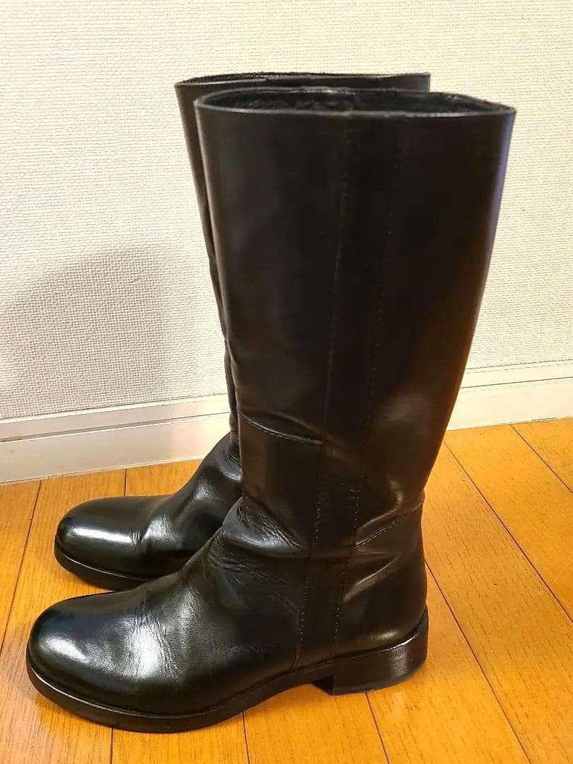 ジルサンダー JIL SANDER ロングブーツ 22cm ブラック