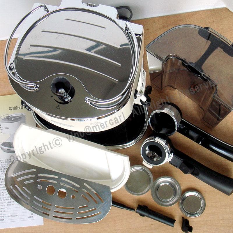 美品 デロンギ エスプレッソ・カプチーノメーカー ECO310W アイコナ