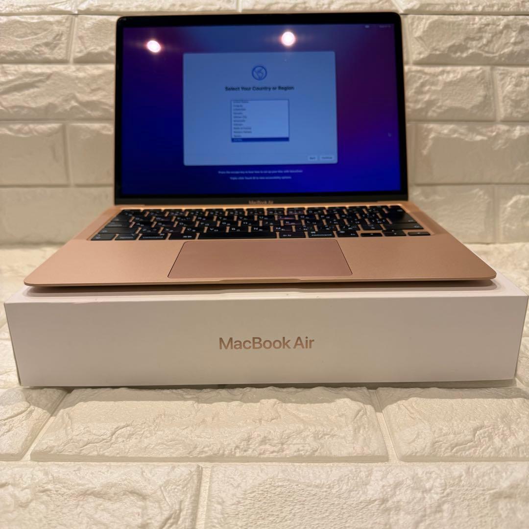 【美品】MacBook Air M1 2020 256GB メモリ8GB ローズ