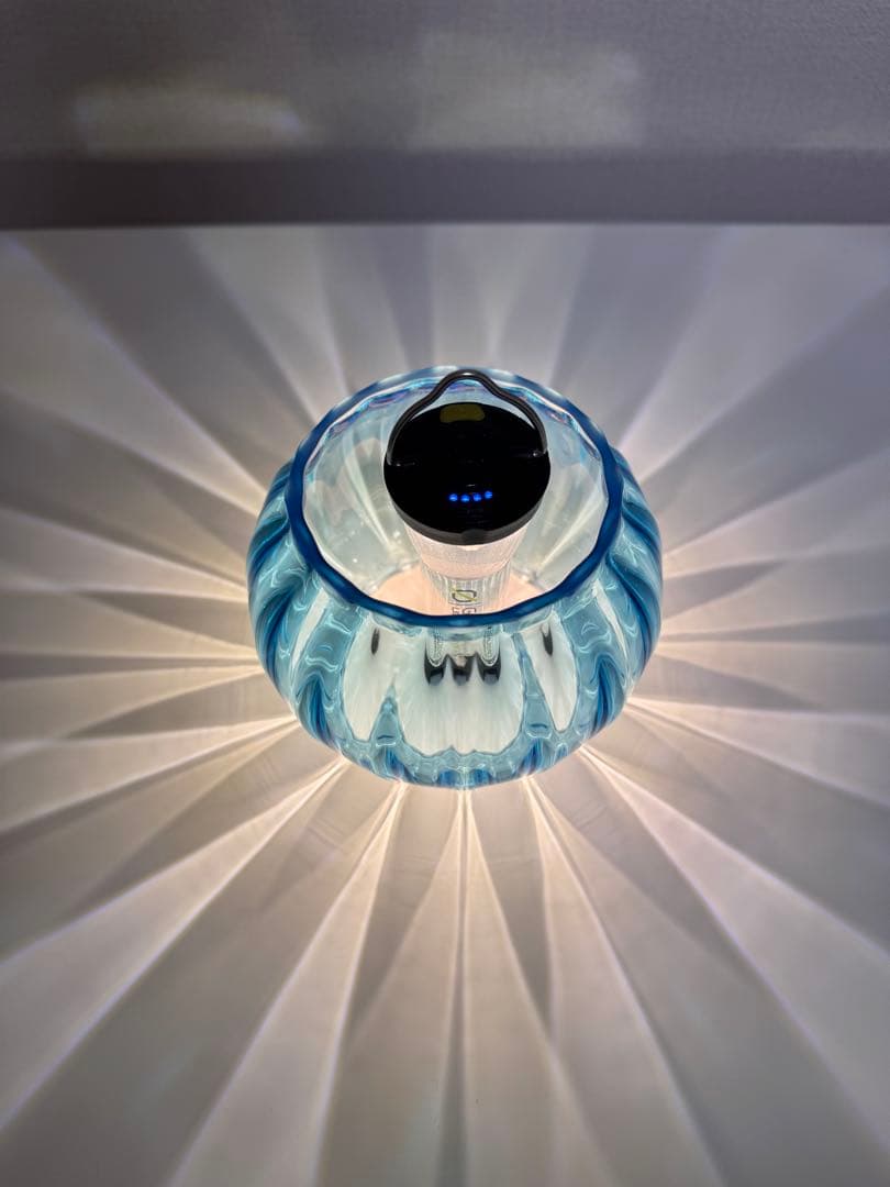 【本日迄お値引き]Magma glass studio - blue topaz