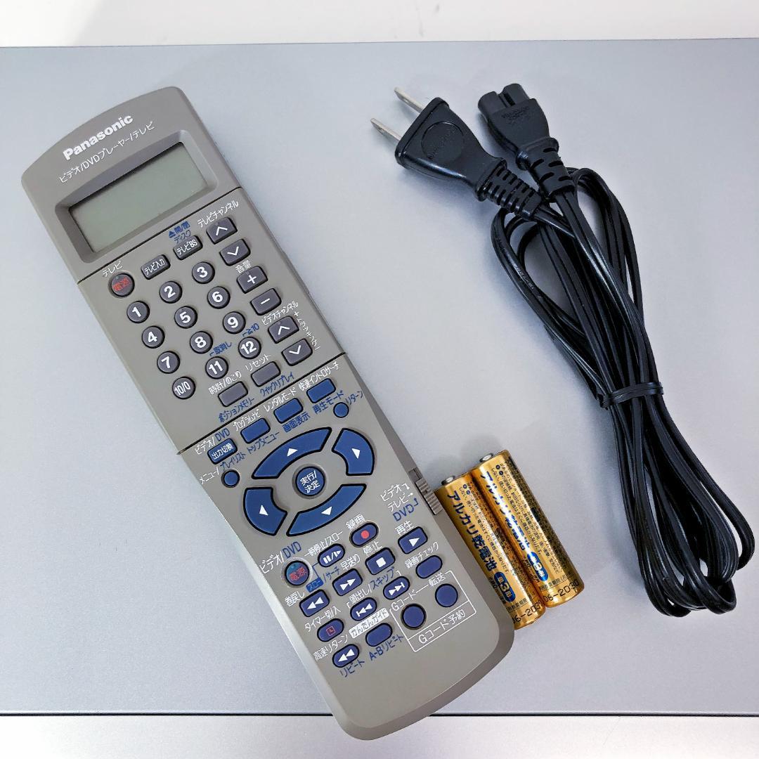 【完動美品】パナソニック DVD VHS 一体型 ビデオデッキ NV-VP30